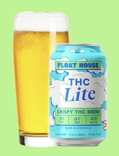Beverage | Float House | Lite Crisp THC Brew | Single