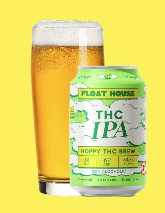 Beverage | Float House | IPA Hoppy THC Brew | Single