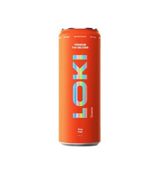 Beverage | Loki | Guava THC Seltzer | Single at Nightjar East Lyme Dispensary