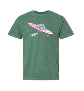 Green Planet Disco Nightjar T-shirt | Large