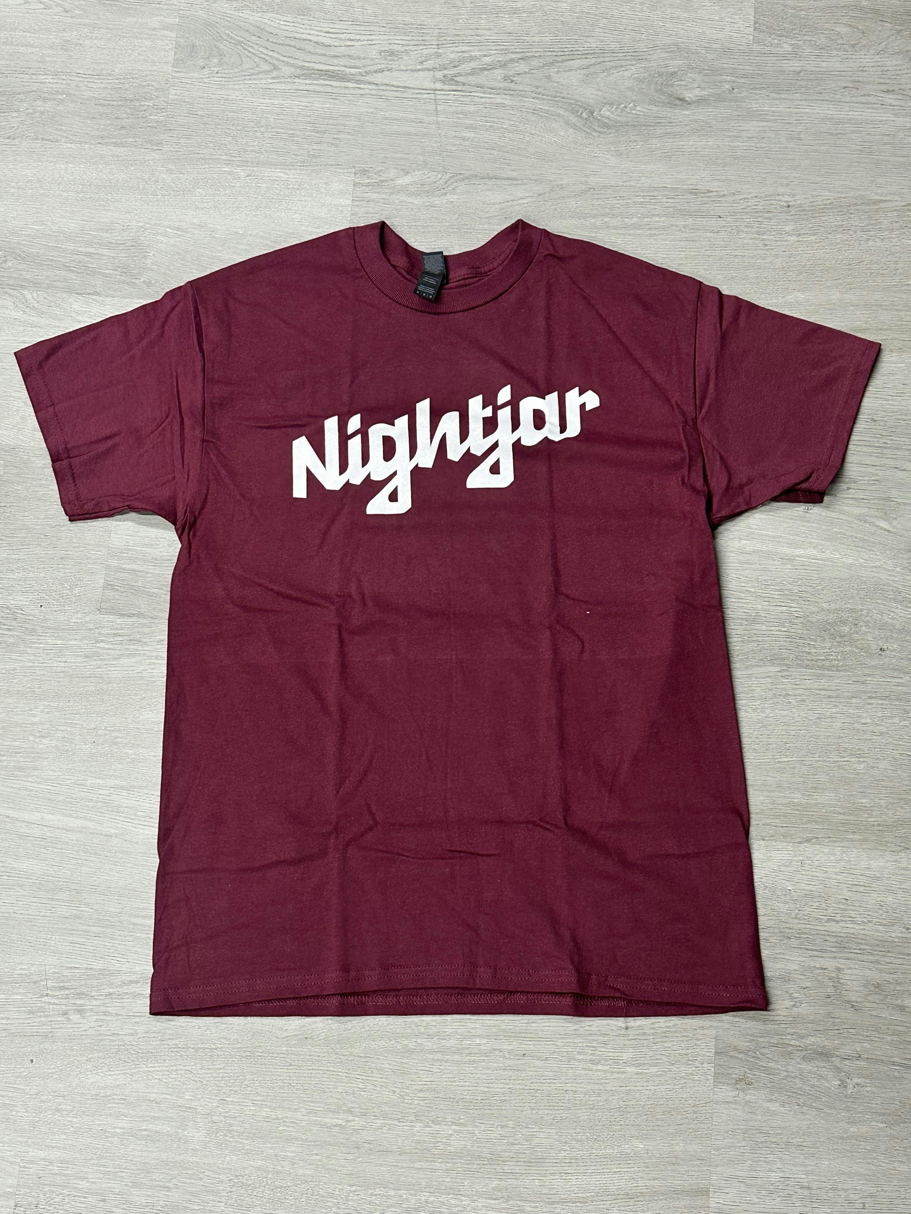 Maroon Nightjar T-Shirt | Small