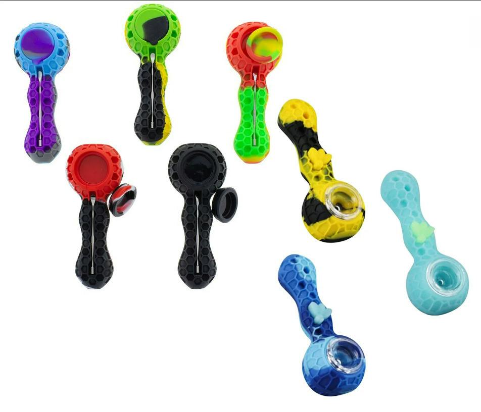 Bowl | Silicone Hand Pipe w/ Dabber