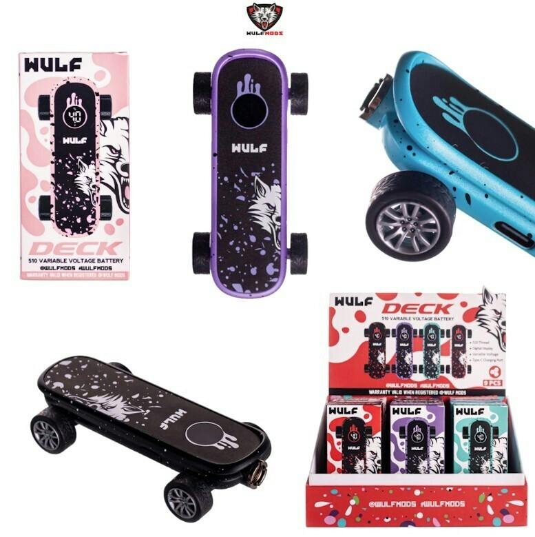 Vaporizer Device | Wulf Deck Skateboard Battery at Nightjar East Lyme Dispensary