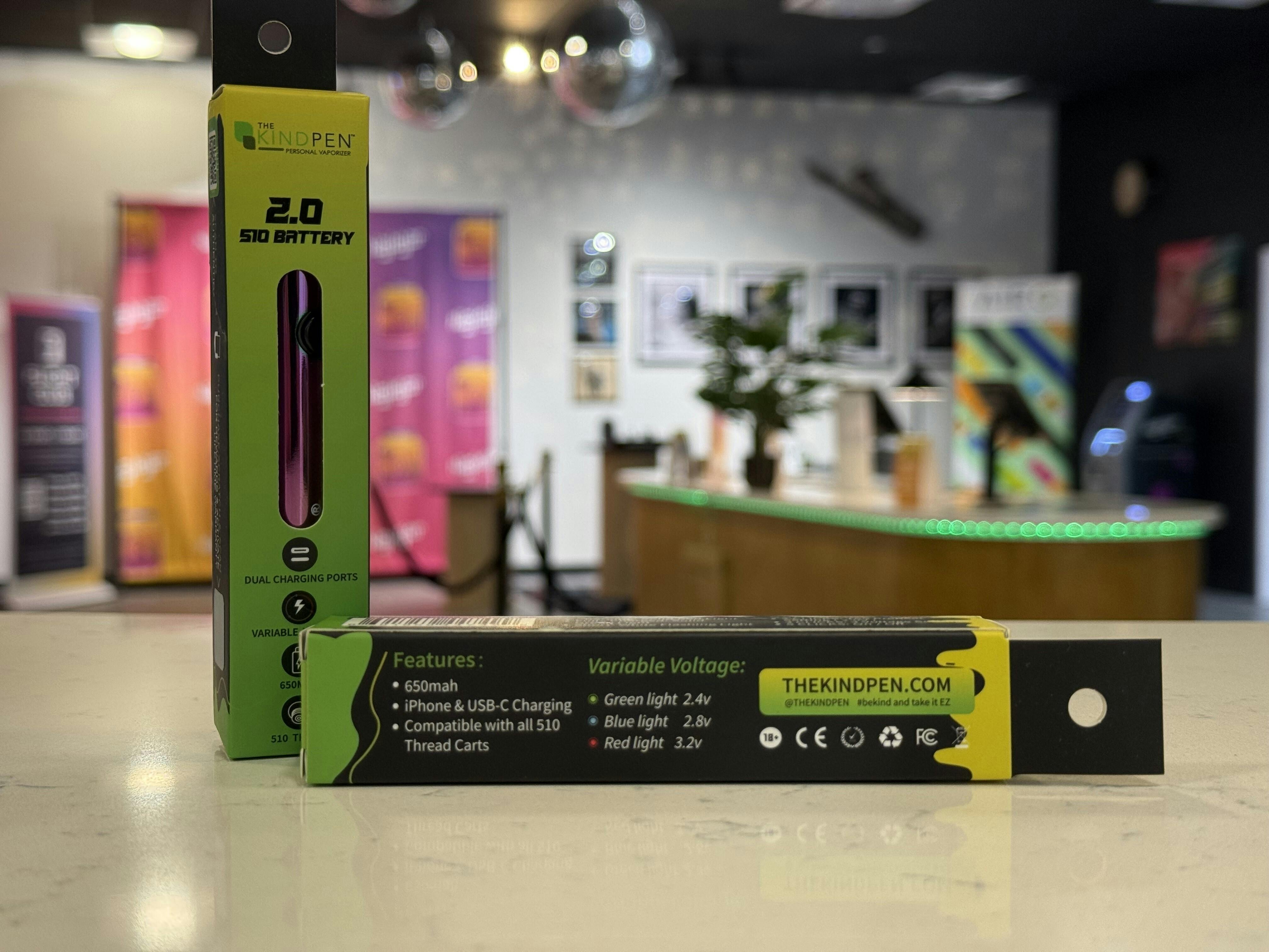 Vaporizer Device | Kind Pen 2.0 at Nightjar East Lyme Dispensary