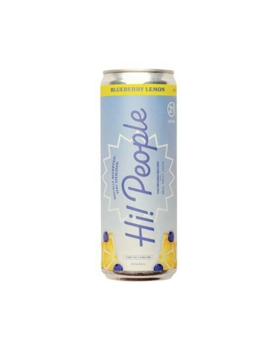 Beverage | Hi People | Blueberry Lemonade Fruit Seltzer | Single