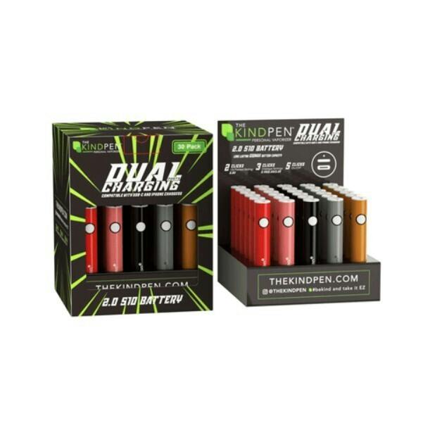 Vaporizer Device | The Kind Pen 510 Battery | Dual Charging at Nightjar East Lyme Dispensary