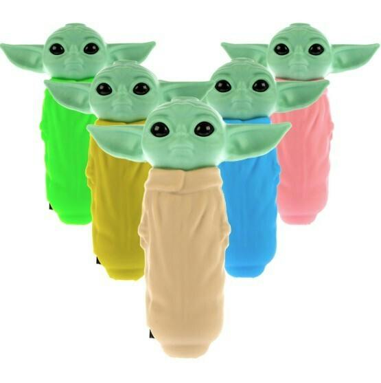 Bowl | Baby Yoda Silicone Hand Pipe