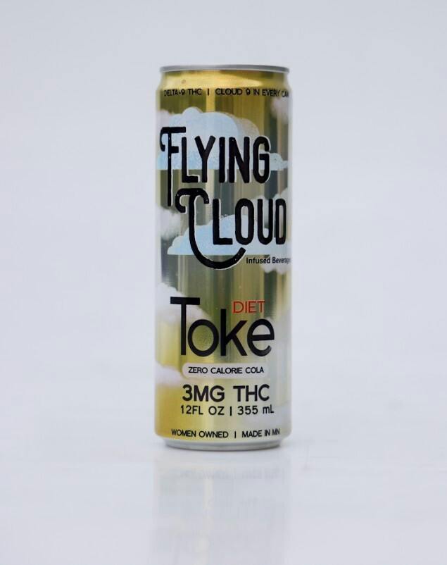 Beverage | Flying Cloud | Diet Toke THC Soda | Single