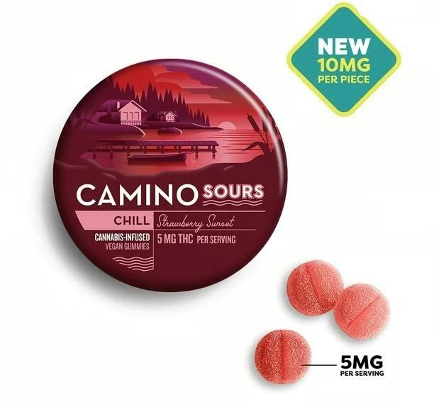 Gummies | Camino Sours | Strawberry Sunset | 10pk | 00481