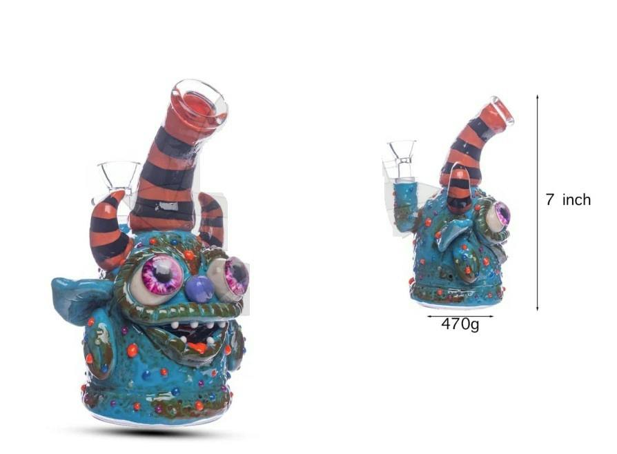 Glass Pipe | 7" Monster Bong