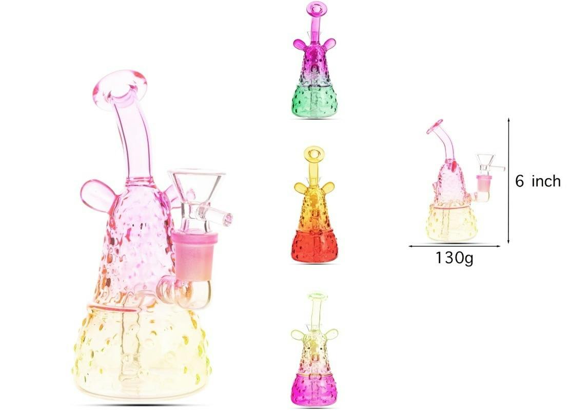 Glass Pipe | 6" Animal Bong