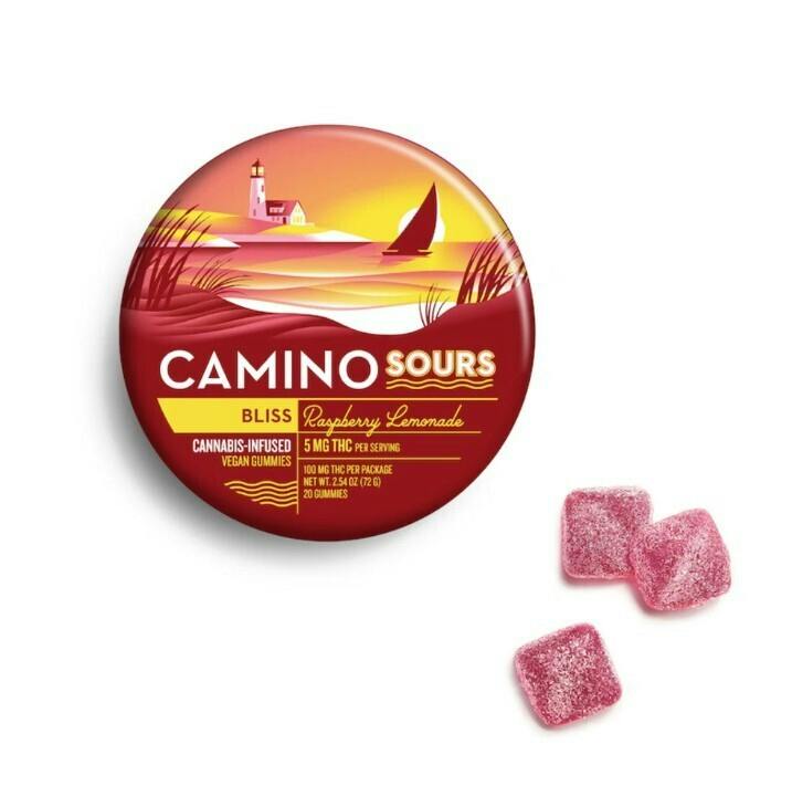 Gummies | Camino Sours | Raspberry Lemonade | 10pk | 00561