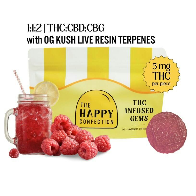 Gummies | Blissful Berry Lemonade THC/CBD/CBG | 20ct | 00569