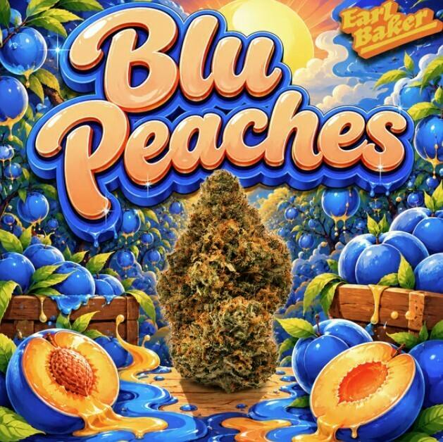 Flower | Blu Peaches 3.5g | 0132