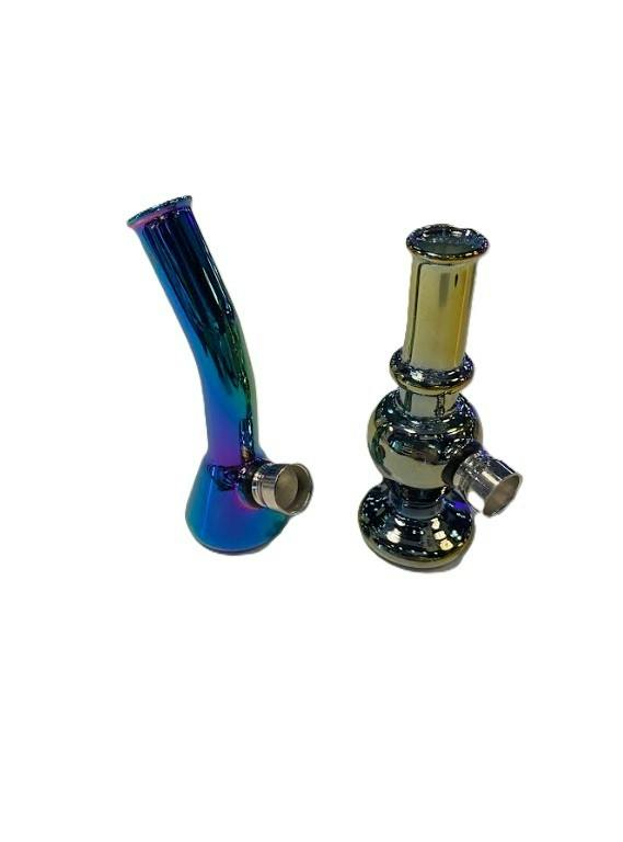 Glass Bowl | Mini Metal Pipe