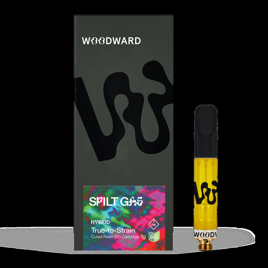 Woodward | Spilt Gas | 1g Cured Resin Cartridge