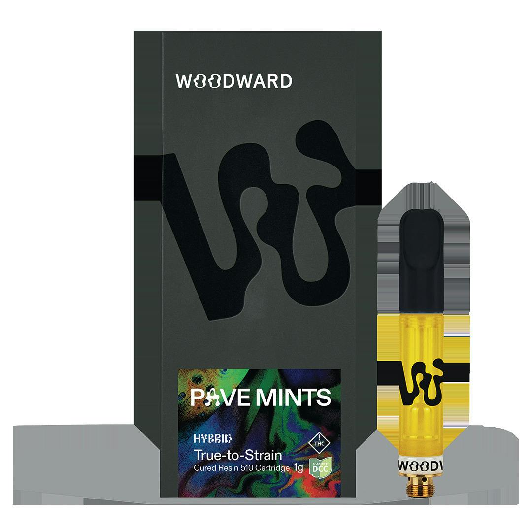 Woodward | Pave Mints | 1g Cured Resin Cartridge