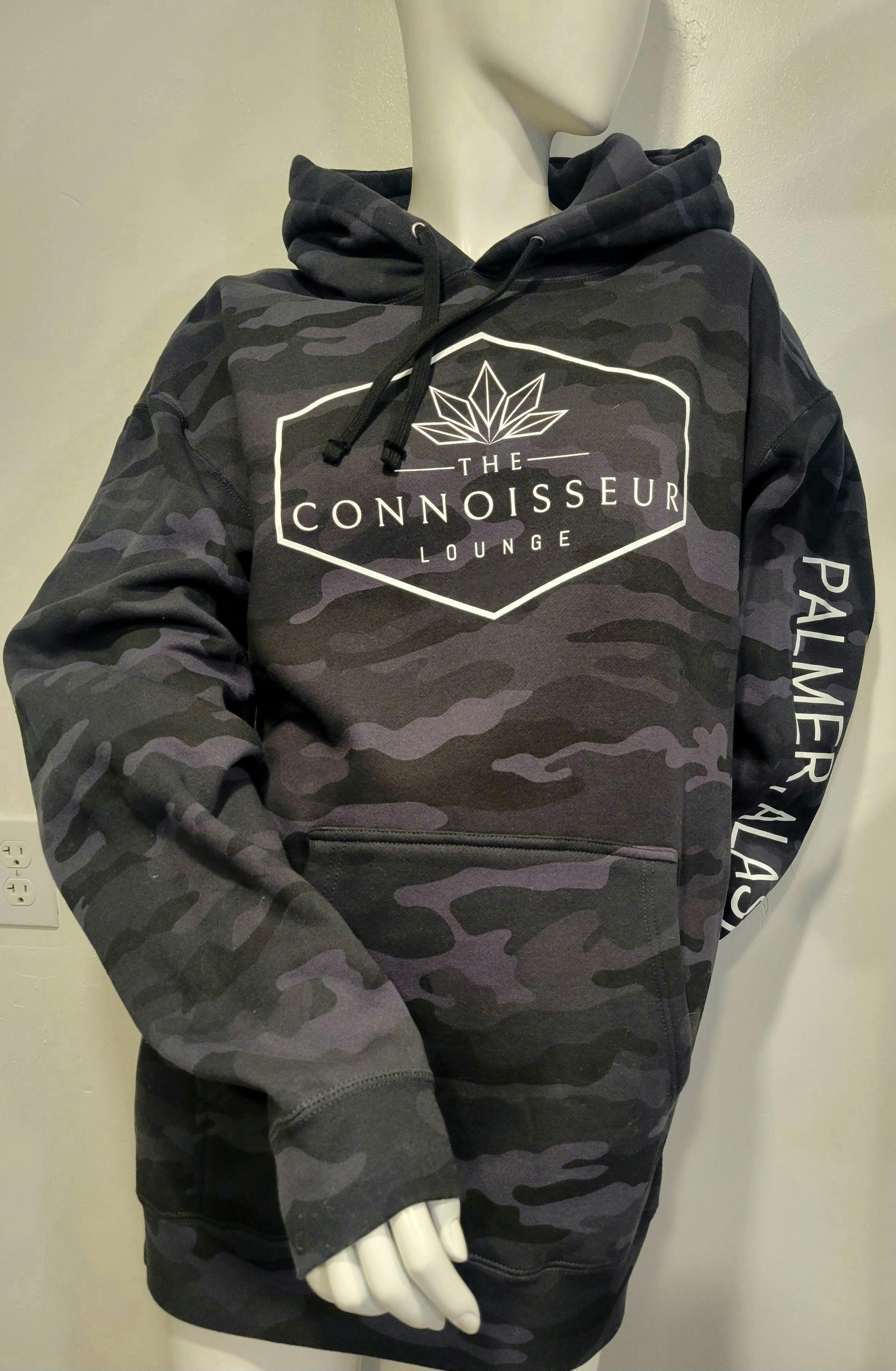 Connoisseur Lounge Hoodie Black Camo