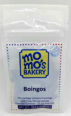 100mg Boingos Sativa Gummies by Momo's Bakery