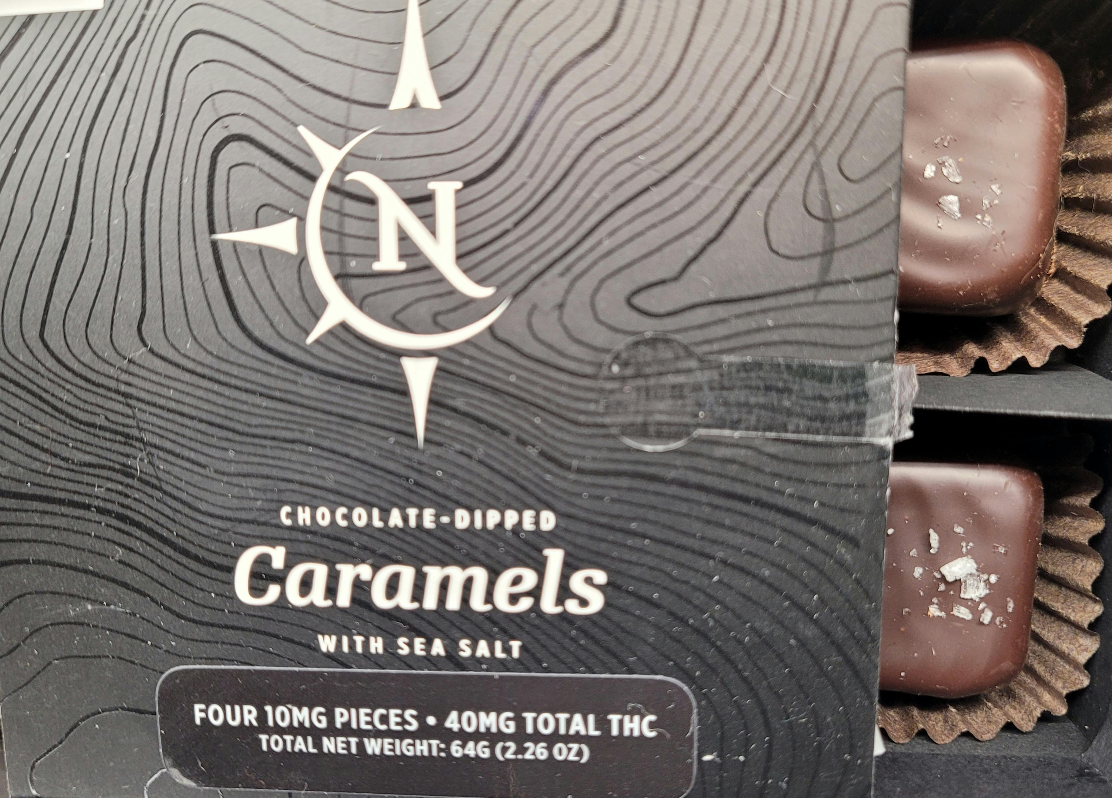 40mg Indica Chocolate Caramels by Great Northern Cannabis