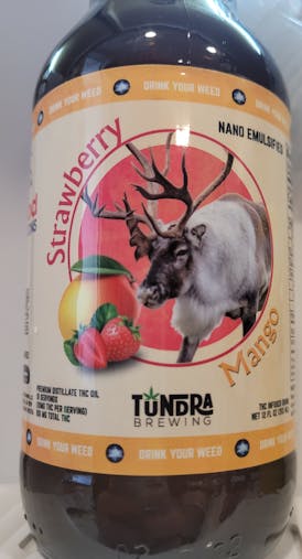 100mg Strawberry Mango Drink by Tundra Brewing