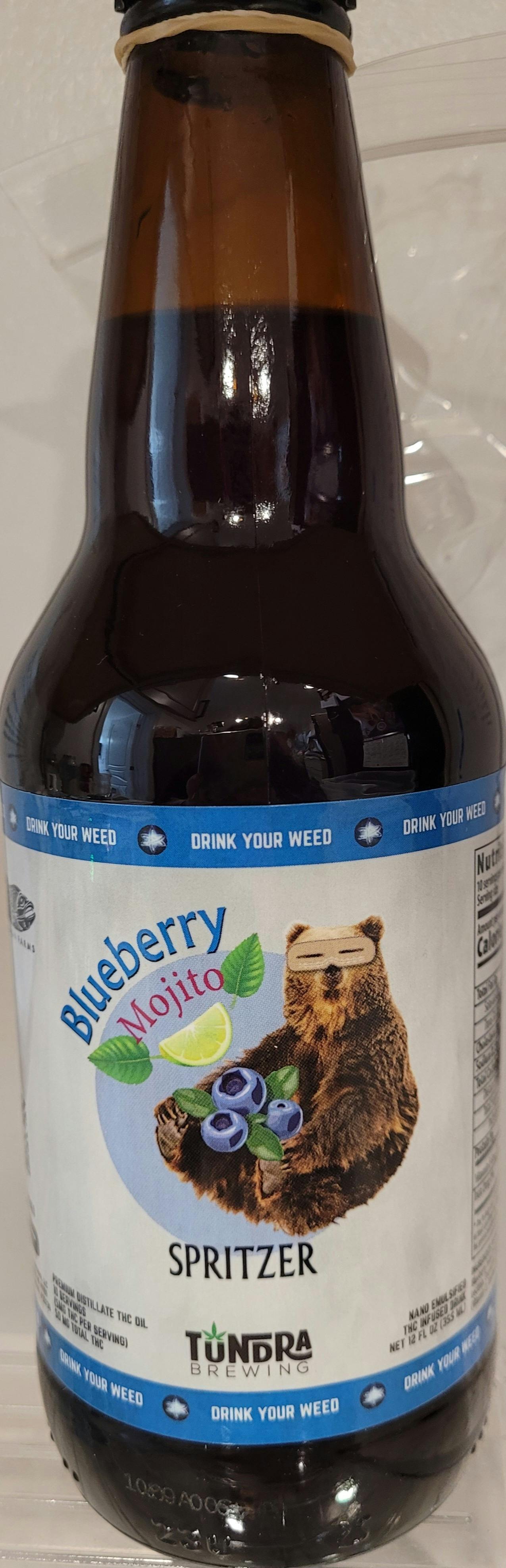 100mg Blueberry Mojito by Tundra Brewing Company
