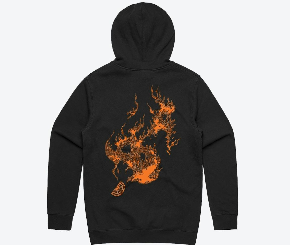 Blaze Orange Hoodie M