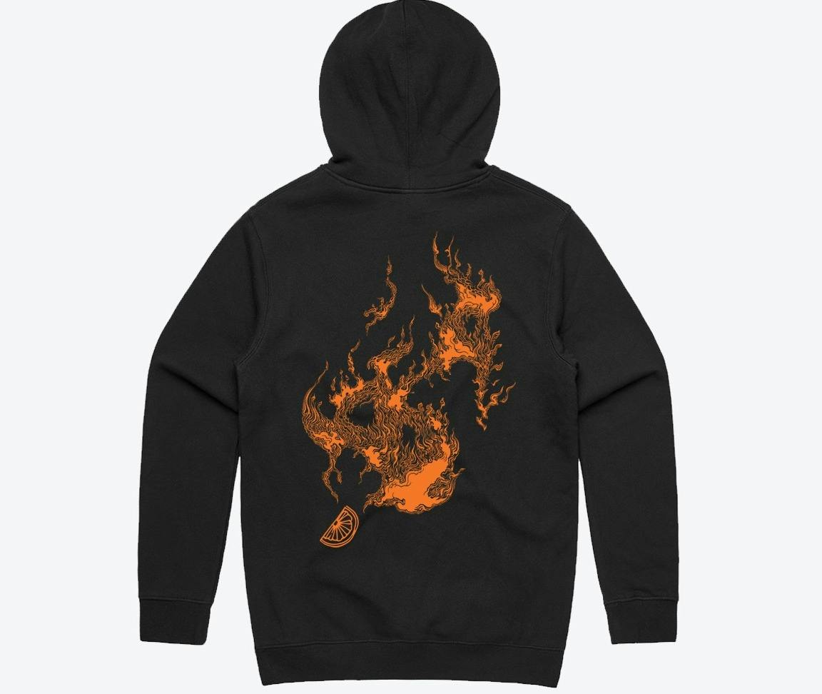 Blaze Orange Hoodie XL