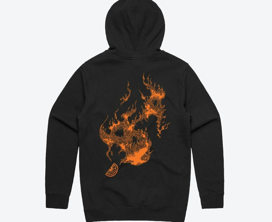 Blaze Orange Hoodie L