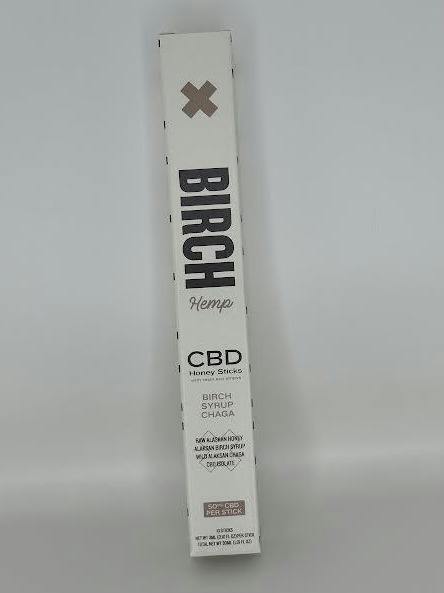 Birch Syrup CBD Honey Sticks 10 pack