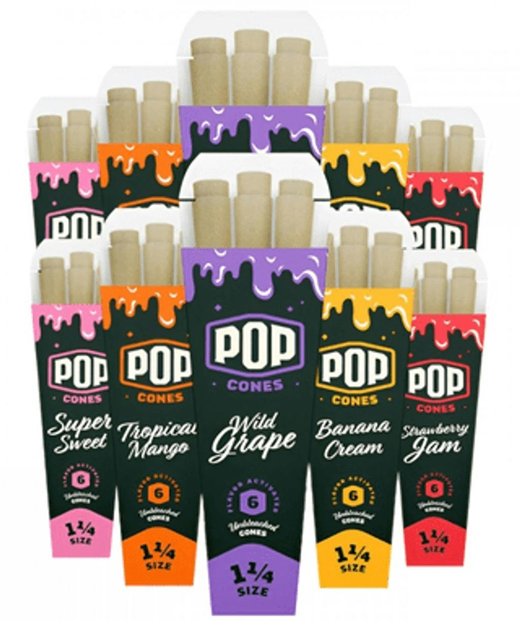 POP 6pk Cones Tropical Mango
