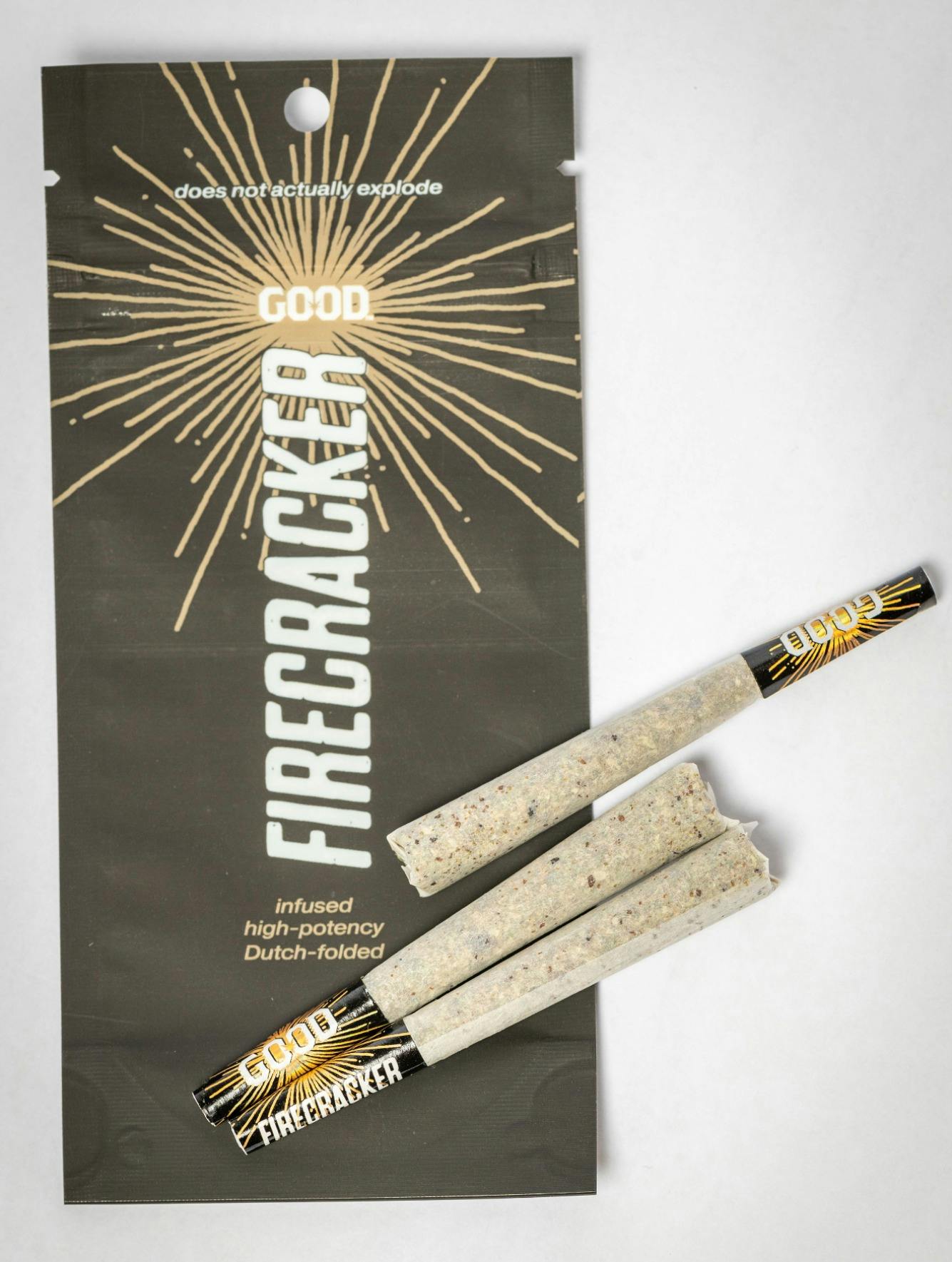 *Firecracker* (.7g) Durban Poison Pre-Roll 3pk