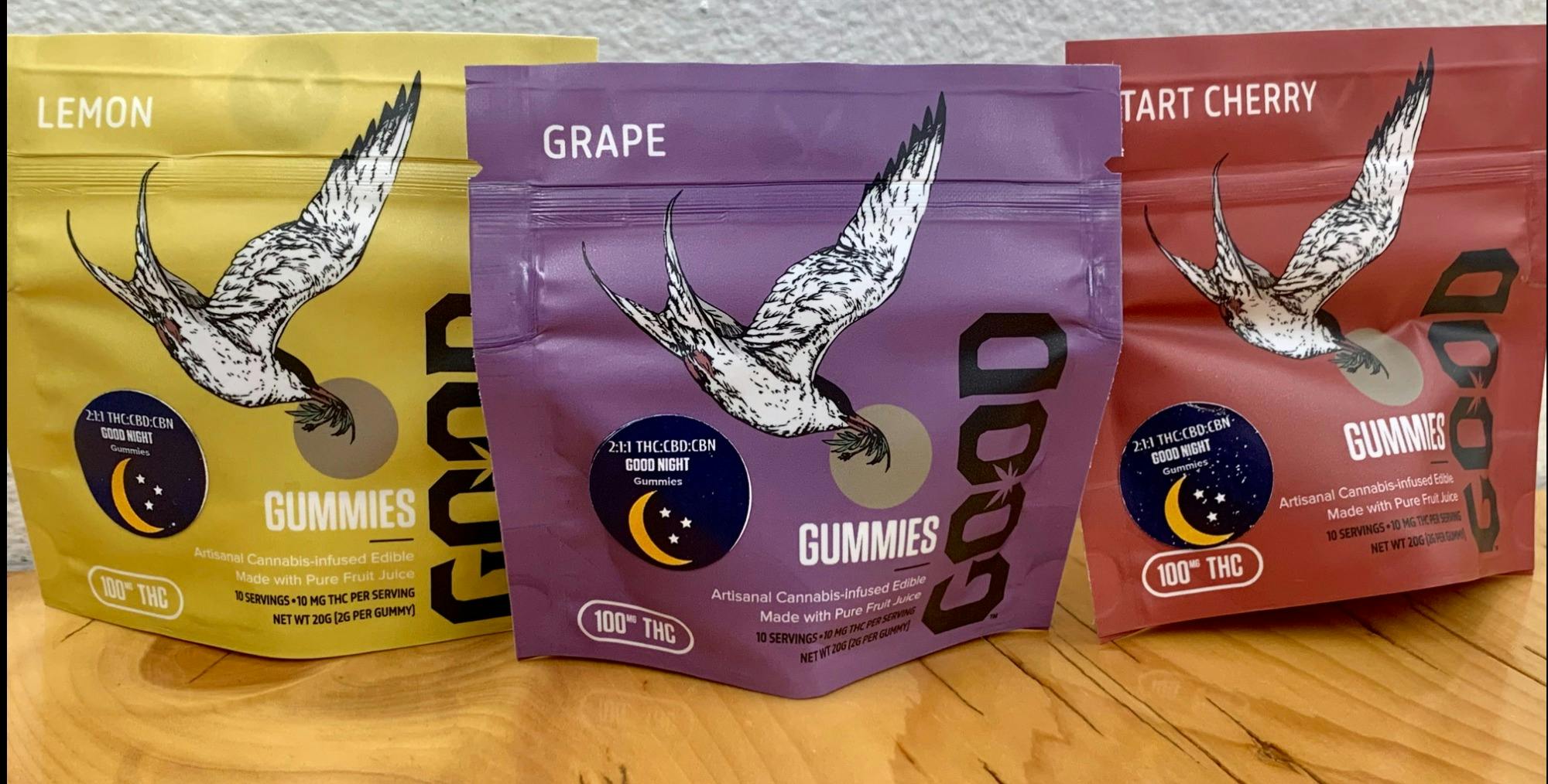 2:1:1 Grape GOOD Night Gummies