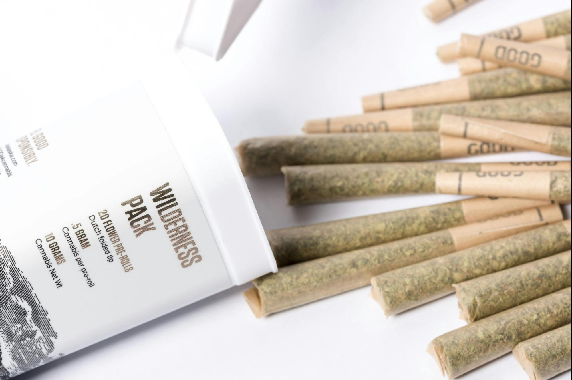Blaze Orange (20) .5g Wilderness Pack Pre-Rolls