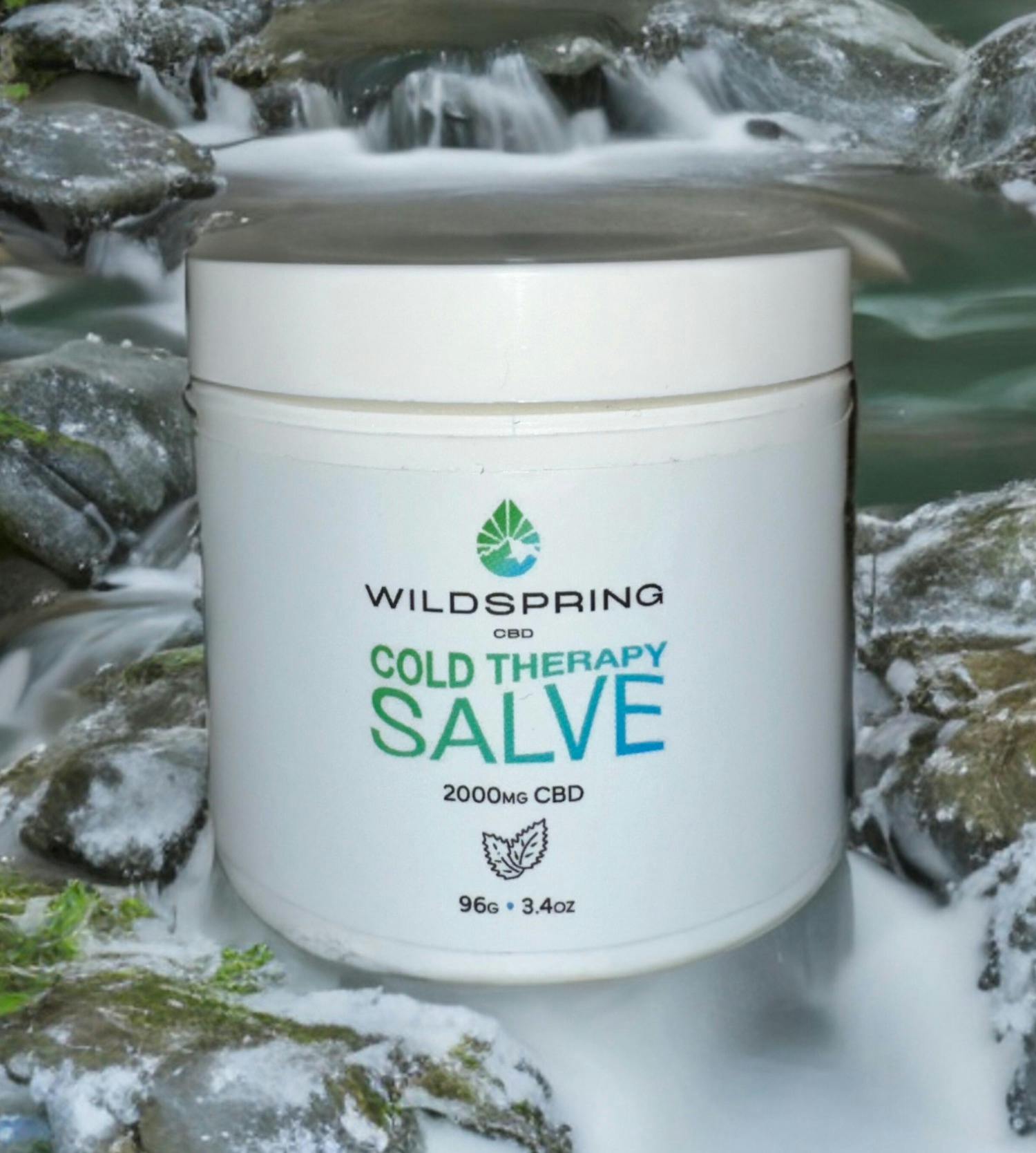 2000mg Cold Therapy CBD Salve