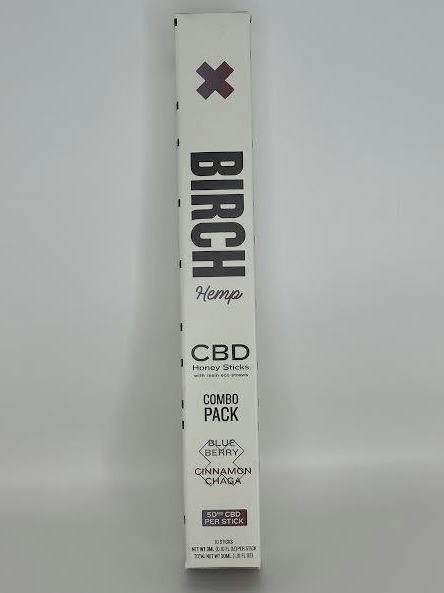 Blueberry & Cinnamon CBD Honey Sticks 10 pack