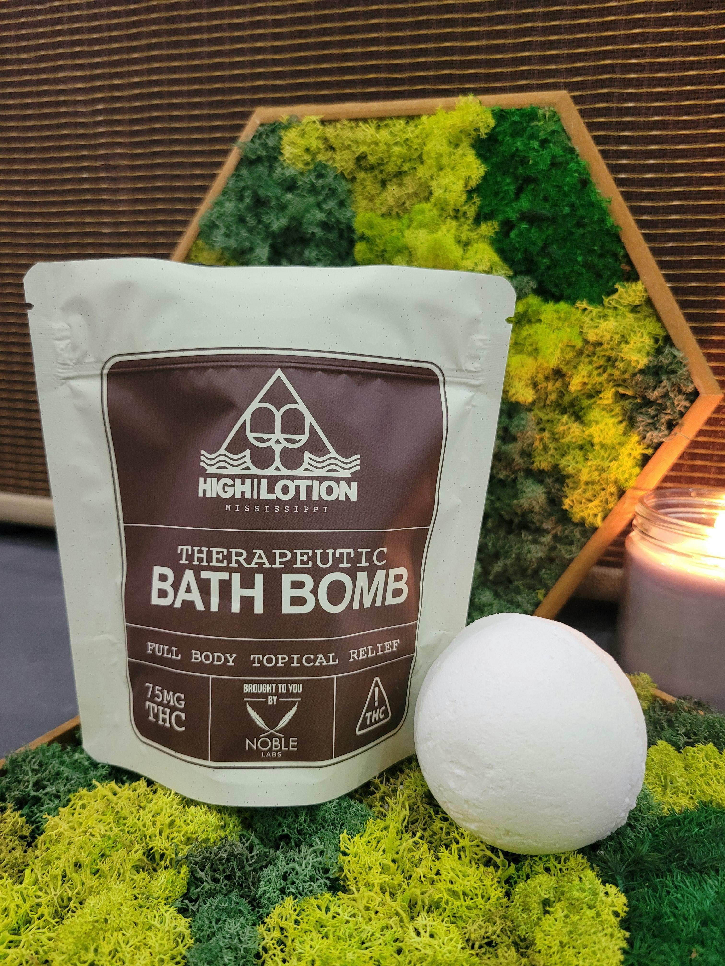 High Lotion| Bath Bomb at The Herbalist
