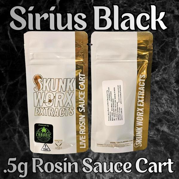 Sirius Black Live Rosin .5g Dispo. | Skunk Workx