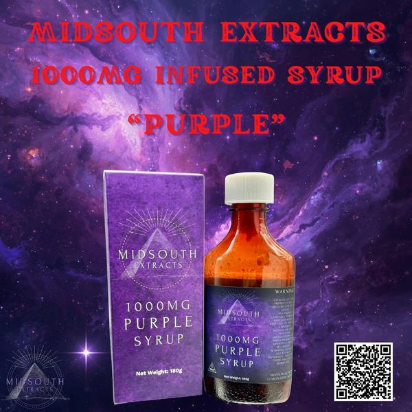 Purple 1000mg Infused Syrup| Mid South
