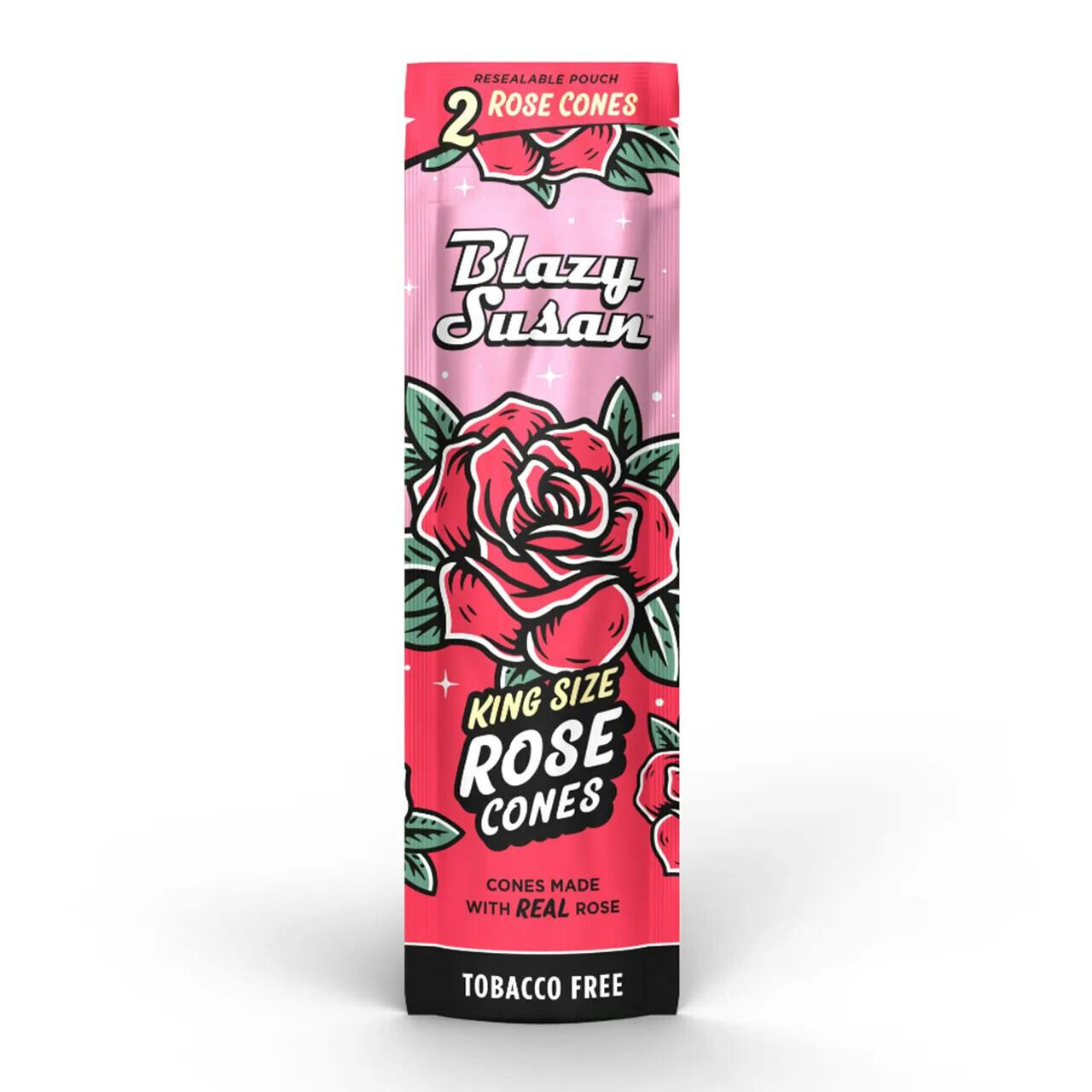 Blazy Susan Rose Cones King Size 2ct