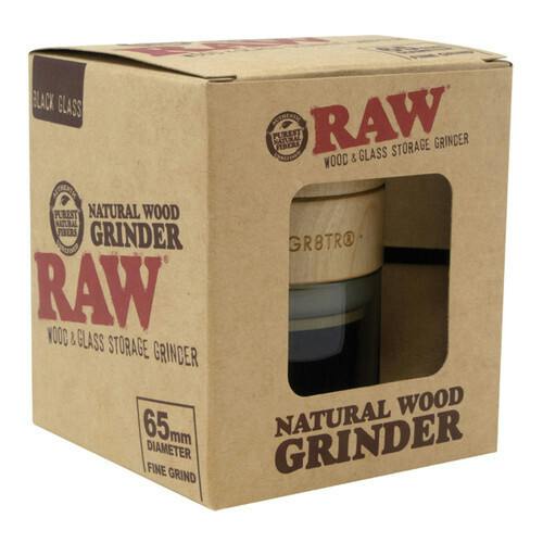 Raw 65mm Natural Wood Grinder