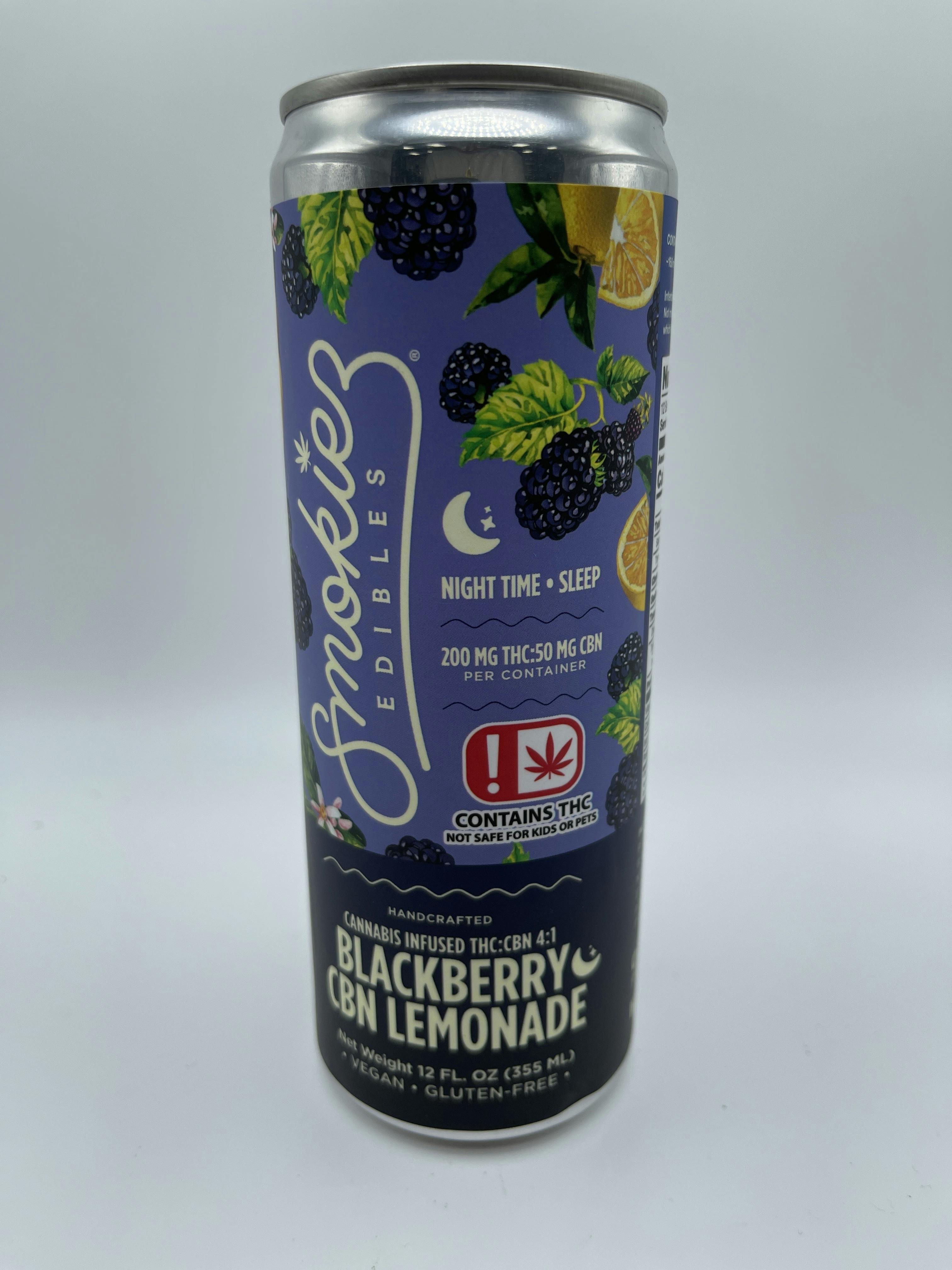 Smokiez | Blackberry Lemonade CBN | 200mg THC\50mg CBN