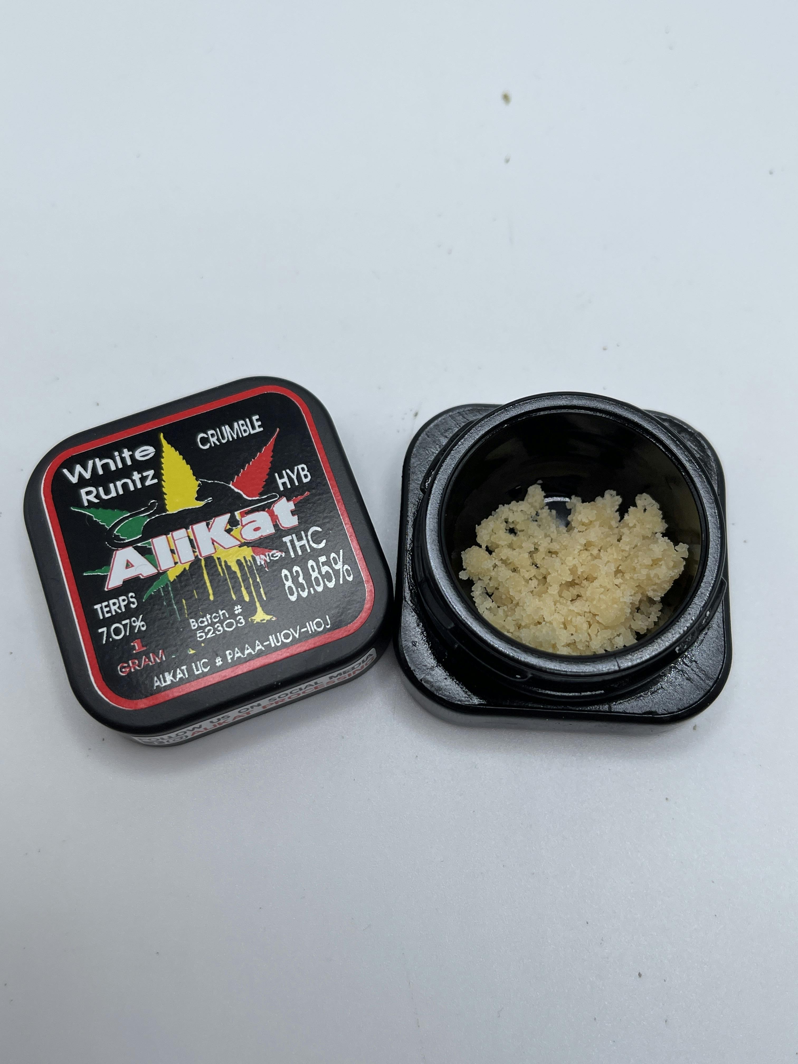 Alikat | White Runtz | Crumble