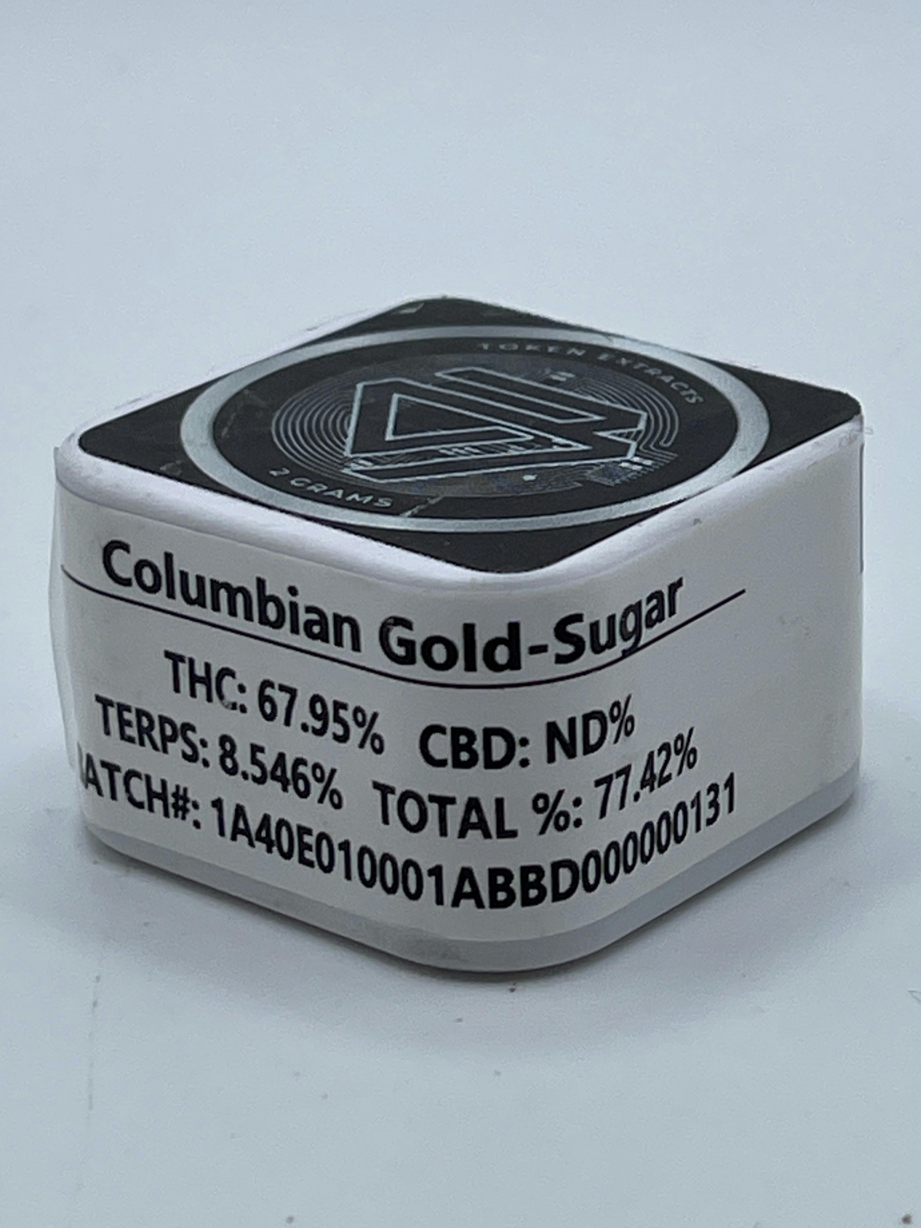 Token Extracts | Columbian Gold | Sugar | 2G