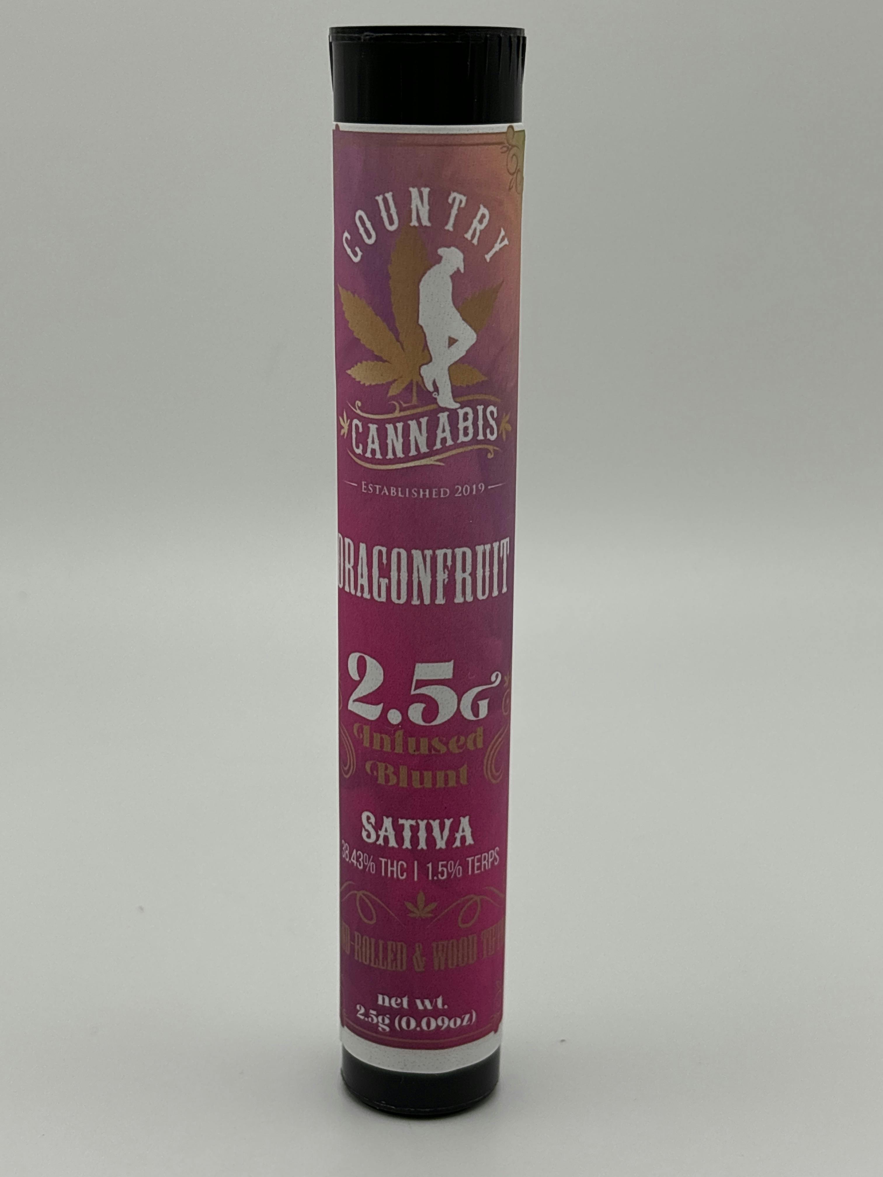 Country Cannabis | Dragon Fruit | Blunt | 2.5G