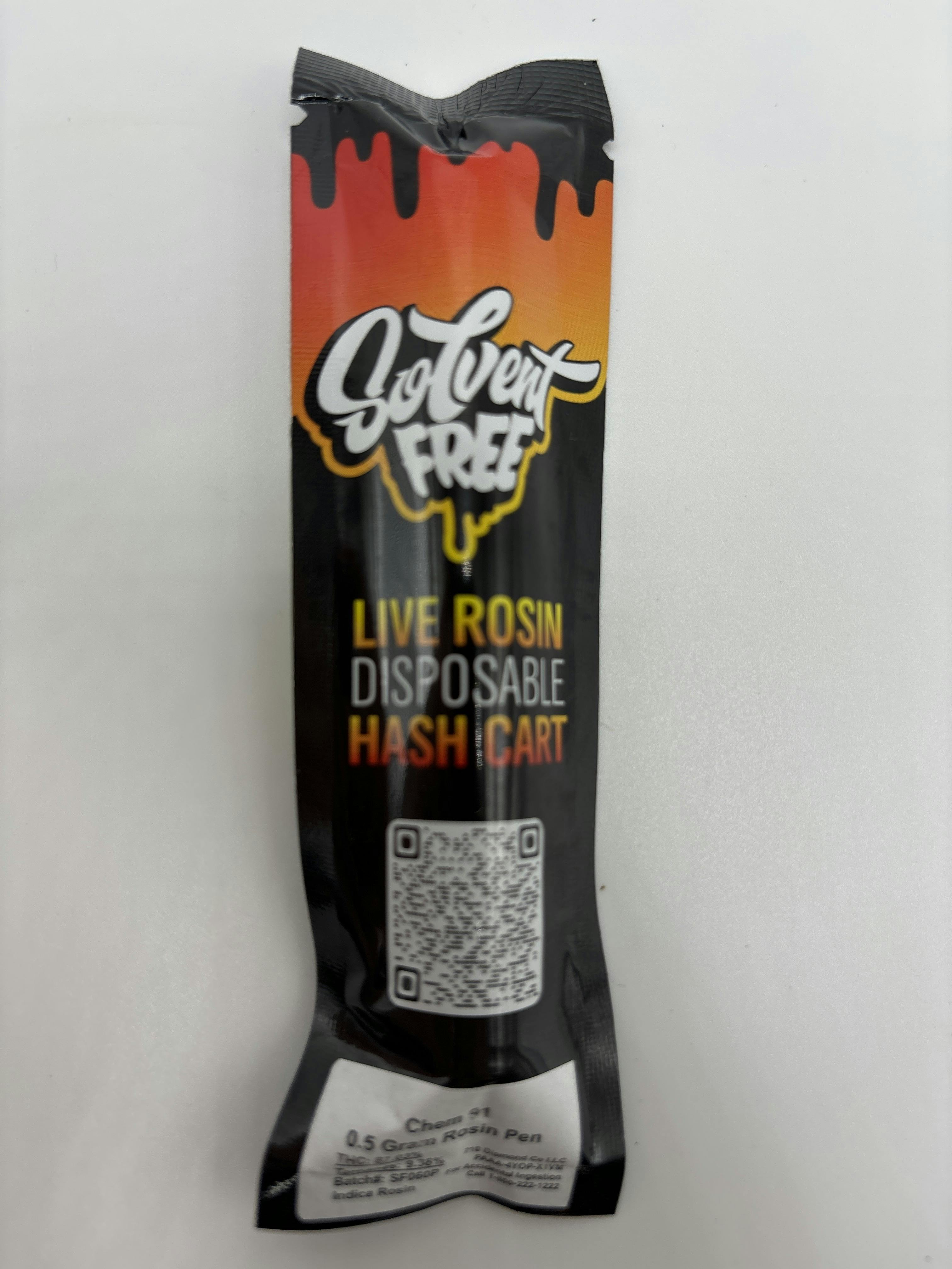Solvent Free | Chem 91 | Rosin | 0.5G