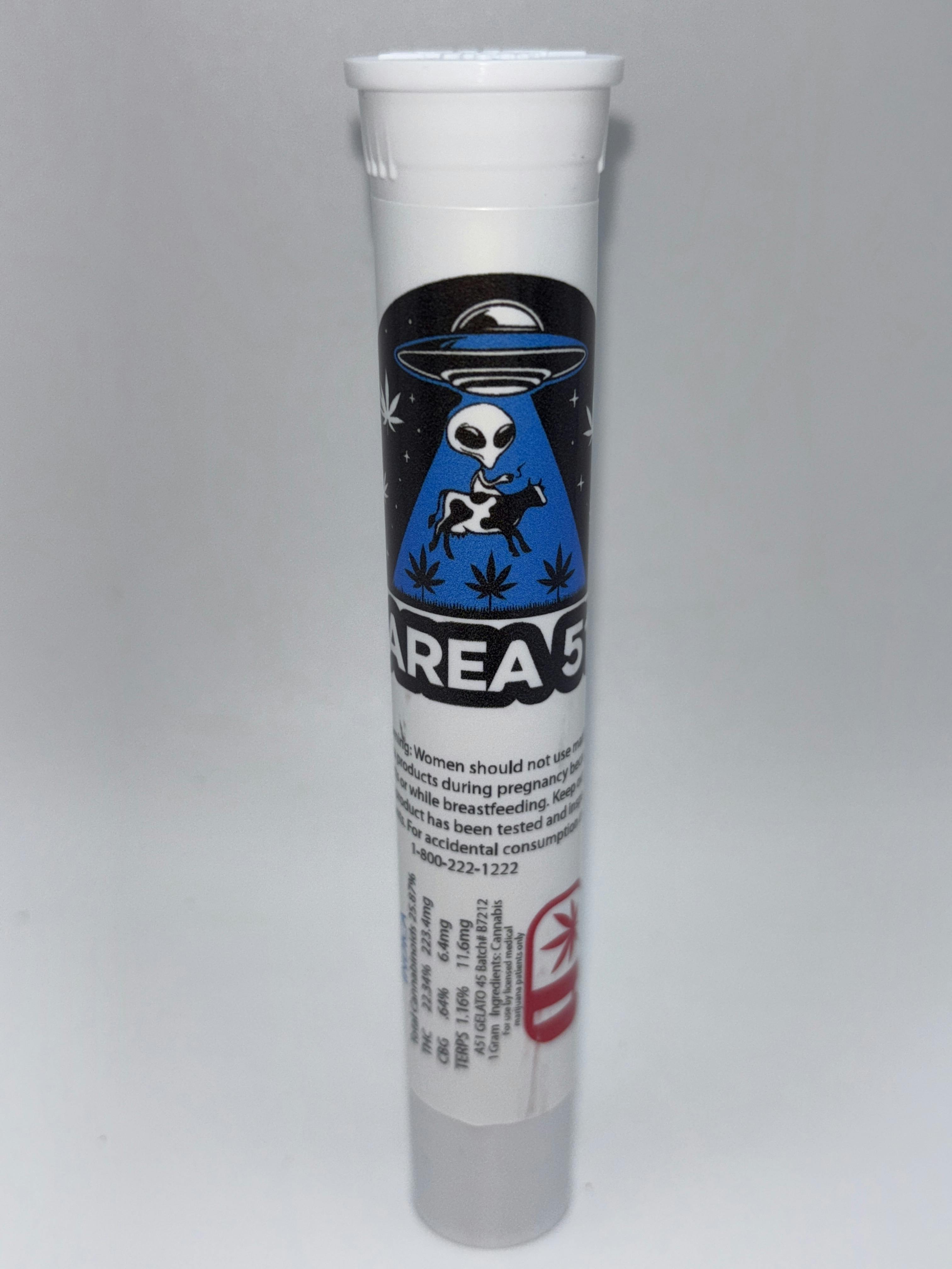 Area 51 | Gelato 45 |Pre-Roll