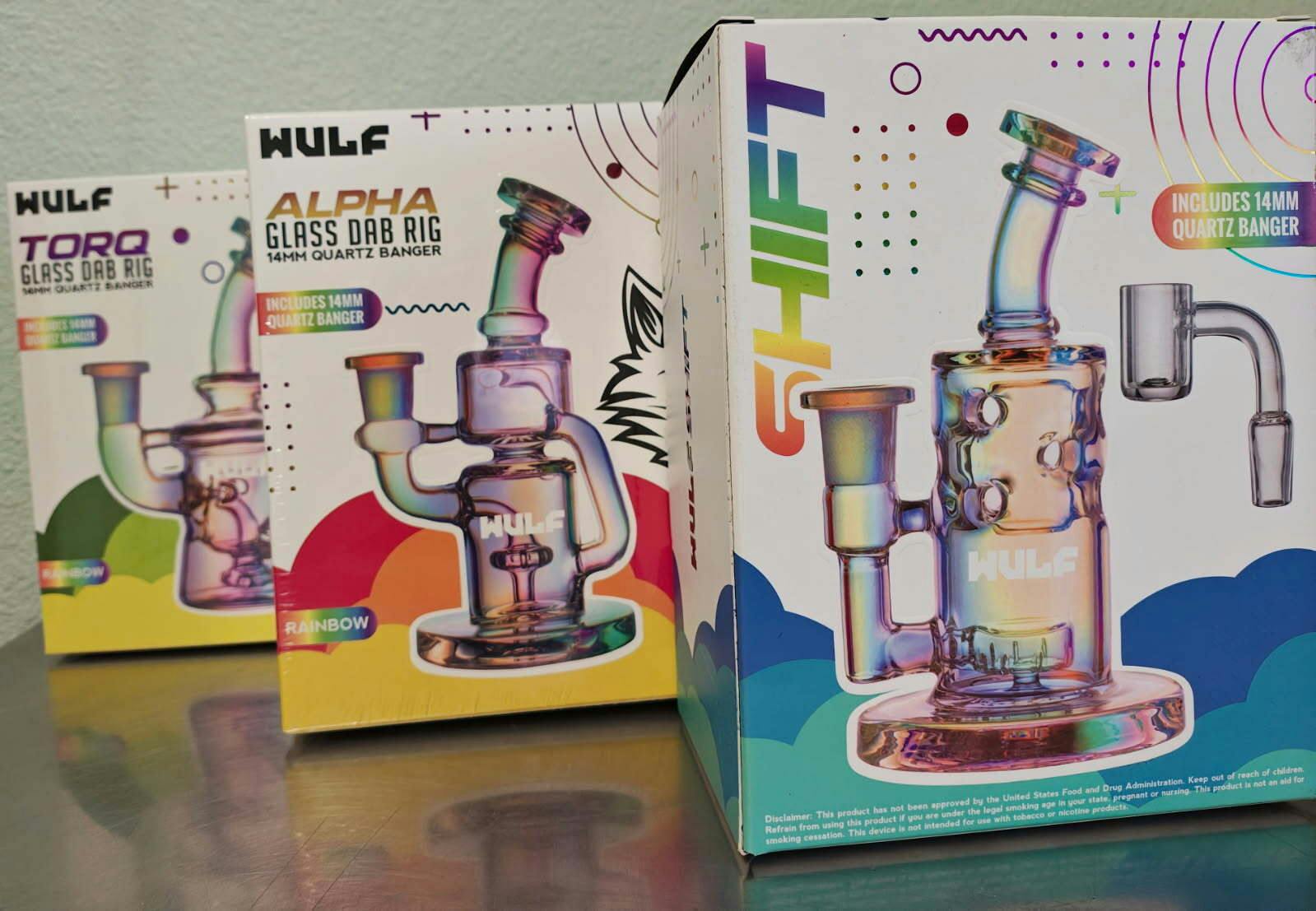 Wulf Assorted Dab Rig $65