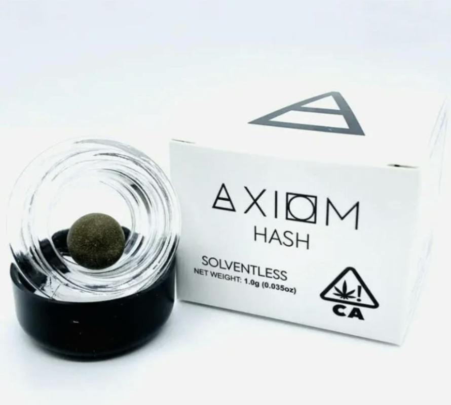 AXIOM 1g Black Runtz Hashish Lux Temple Ball