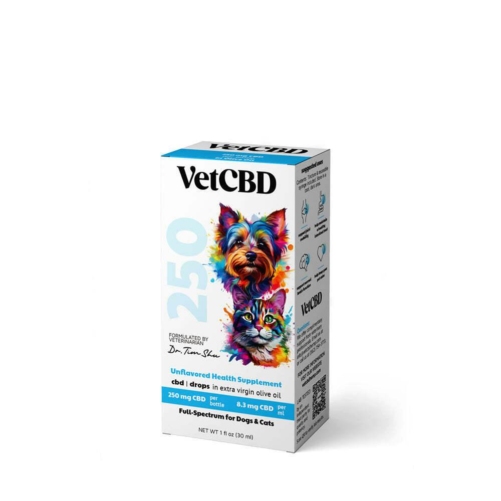 Vet CBD 250mg CBD : 0mg THC Tinc